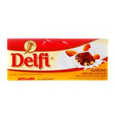 Delfi Almond Dairy Milk Chocolate (165 g.)
